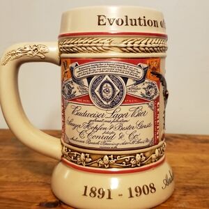 Budweiser stein